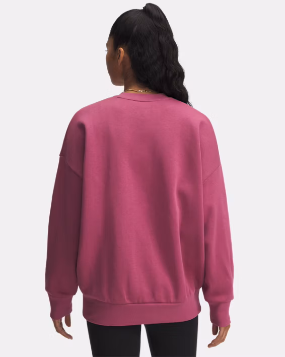 UA Rival Fleece Women's Oversized Crew