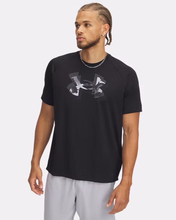 UA Tech™ Print Fill Men's Short Sleeve