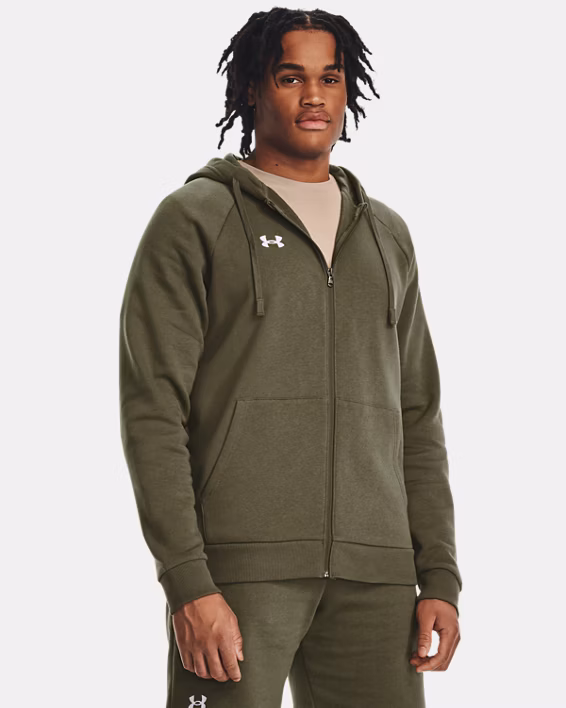 UA Rival Fleece Men's Full-Zip Hoodie