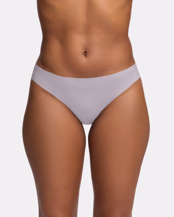 UA Pure Stretch Women's 3-Pack No Show Thong