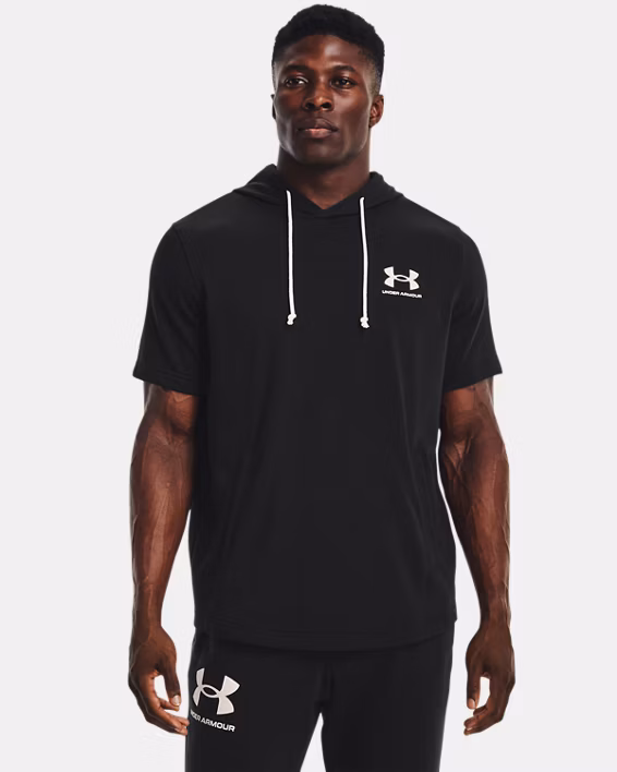 UA Rival Terry Men's Short Sleeve Hoodie