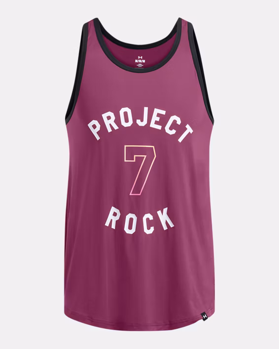Project Rock Mesh Badge Of Honor Men's Tank