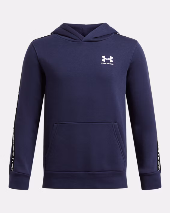 UA Icon Fleece Taping Boys' Hoodie