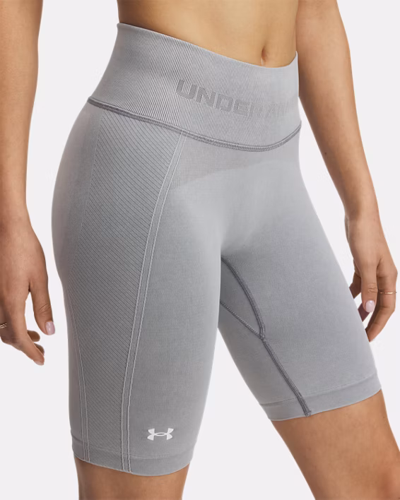 UA Vanish Seamless Washed Women's 18 cm Shorts