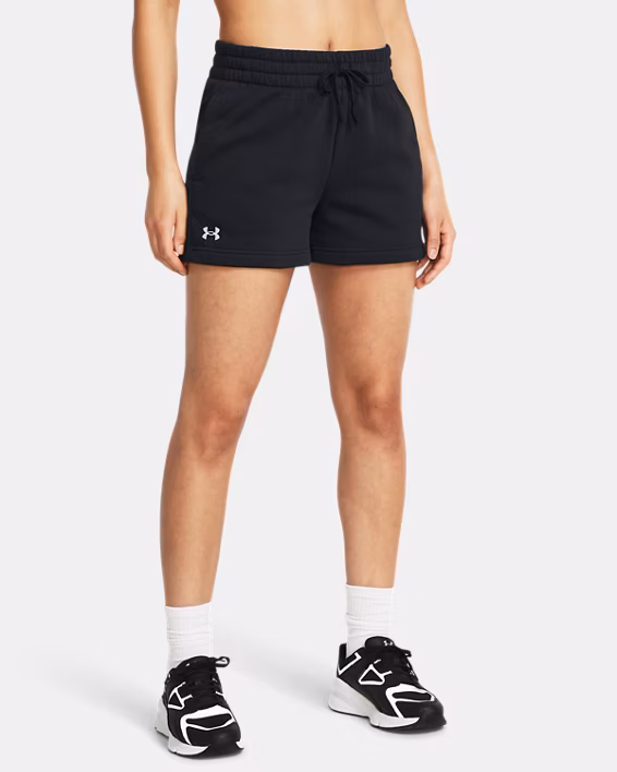 UA Rival Fleece Women's 9 cm Shorts
