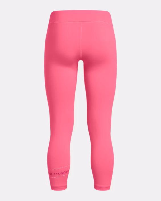 UA Motion Branded Girls' Ankle Leggings