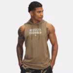 Project Rock Wire Men's Sleeveless Hoodie