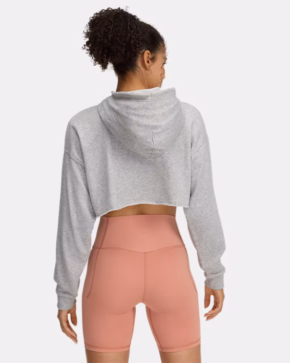 UA Icon Terry Women's Crop Hoodie
