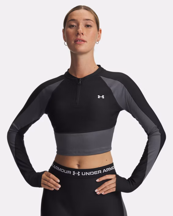 HeatGear® Rib Women's ¼ Zip