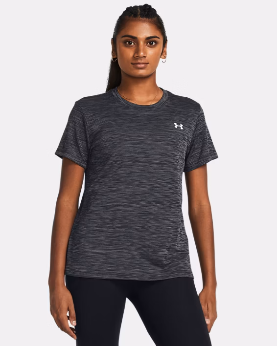 UA Tech™ Textured Women's Short Sleeve