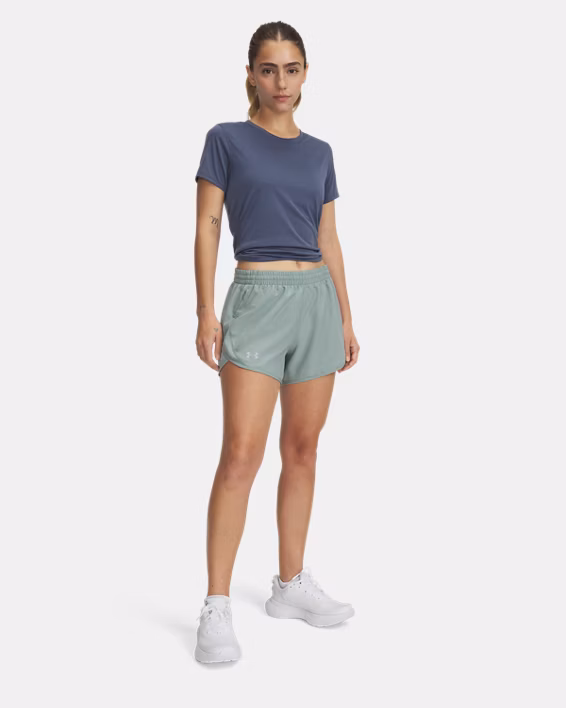 UA Fly-By Women's 8 cm Shorts