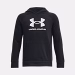 UA Rival Fleece Big Logo Boys' Hoodie