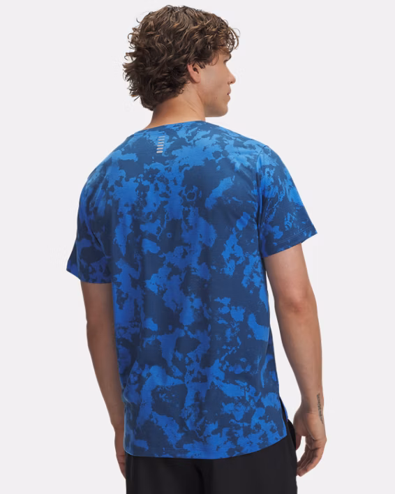 UA Launch Printed Men's Short Sleeve