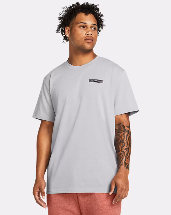 UA Heavyweight Armour Label Men's Short Sleeve