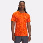 UA Launch Printed Men's Short Sleeve