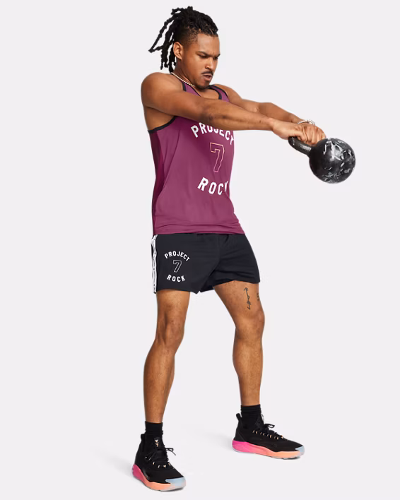 Project Rock Mesh Badge Of Honor Men's Tank