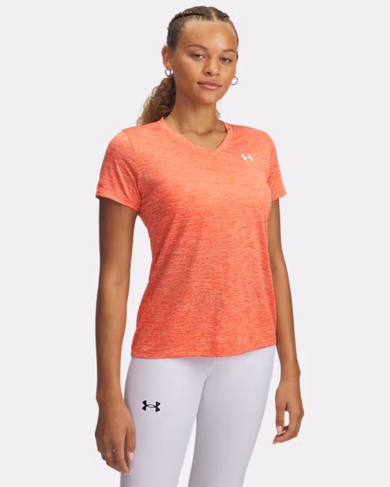 UA Tech™ Twist Women's V-Neck Short Sleeve