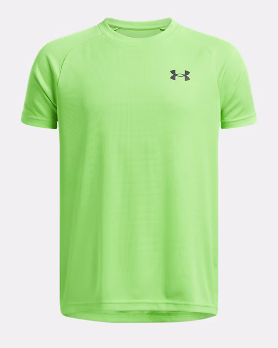 UA Tech™ Textured Boys' Short Sleeve