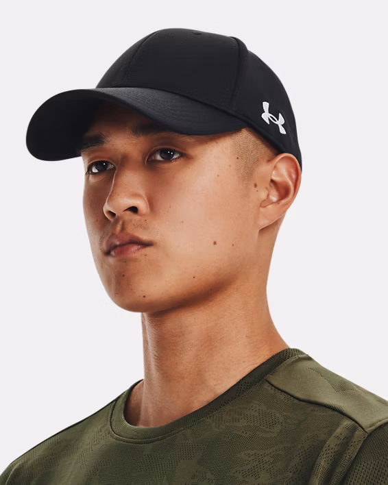 UA Blitzing Low Team Men's Stretch Fit Cap