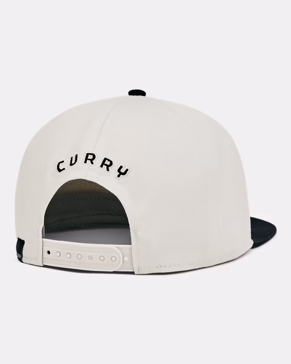 Curry Flat Brim Men's Snapback Cap