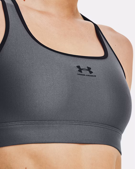 HeatGear® Mid Padless Women's Sports Bra
