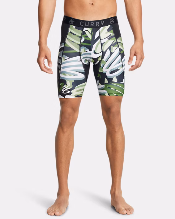Curry HeatGear® Printed Men's 23 cm Shorts