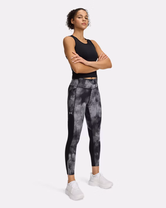 UA Launch Printed Women's Ankle Tights