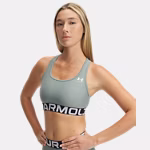 HeatGear® Armour Mid Branded Women's Sports Bra
