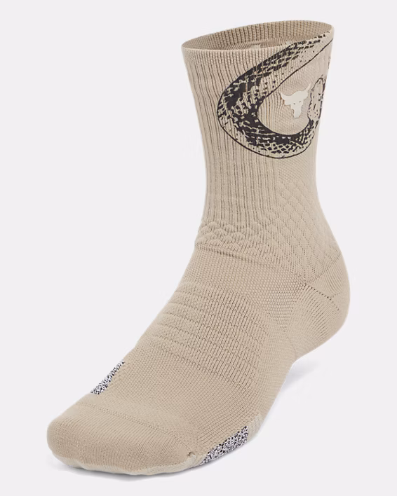 Project Rock ArmourDry™ Playmaker Unisex Mid-Crew Socks