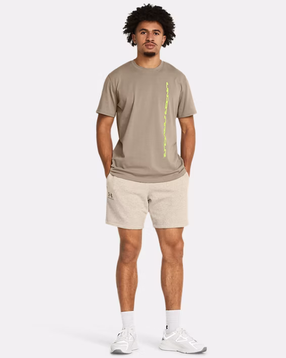 UA Icon Fleece Men's 20 cm Shorts