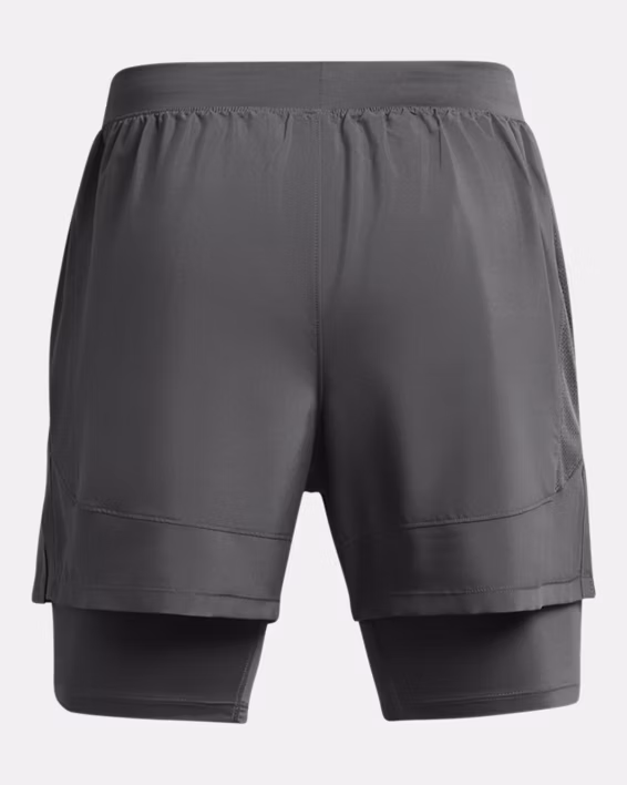 UA Launch Men's 2-in-1 13 cm Shorts