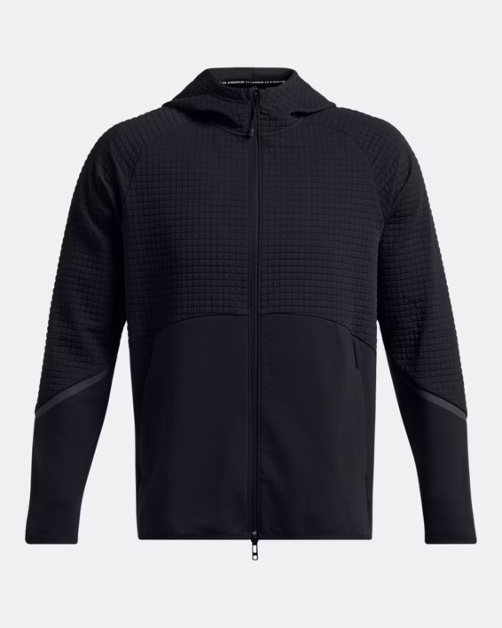 UA Unstoppable Fleece Grid Men's Full-Zip