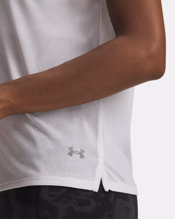 UA Launch Jacquard Women's Short Sleeve