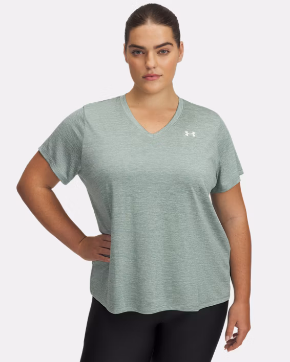 UA Tech™ Twist Women's V-Neck Short Sleeve