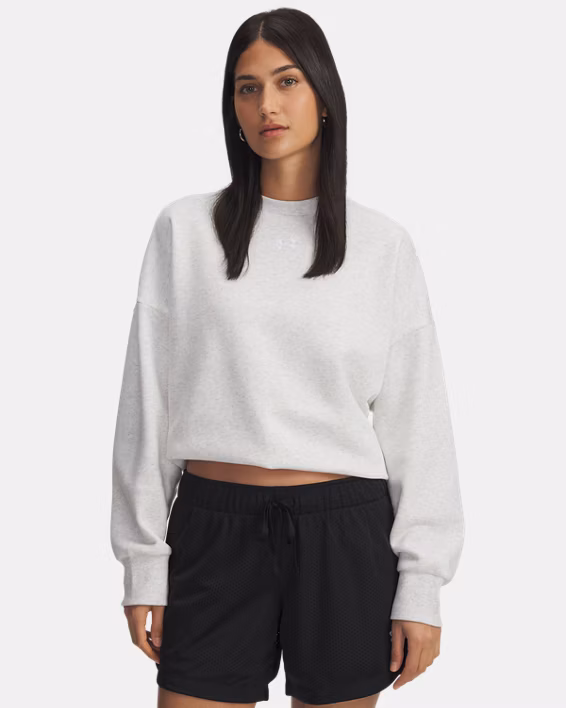 UA Rival Fleece Women's Oversized Crew