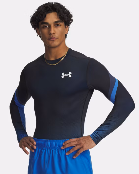 HeatGear® Sublimated Crew Men's Long Sleeve