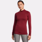 ColdGear® Women's Mock Neck Long Sleeve