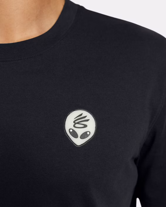 Curry Alien Men's Heavyweight T-Shirt