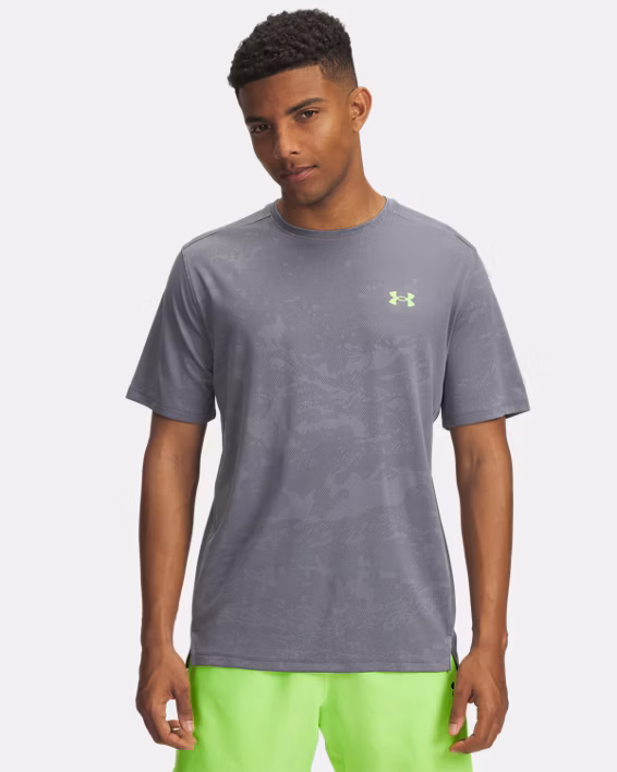 UA Tech™ Vent Jacquard Men's Short Sleeve