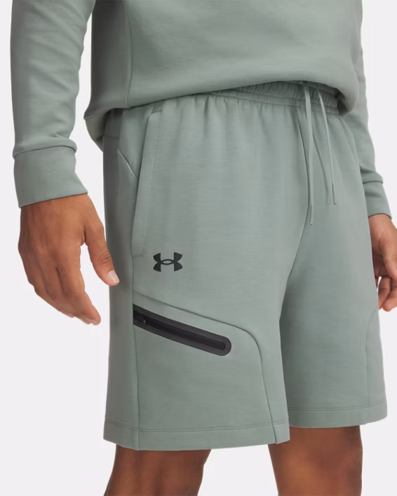 UA Unstoppable Fleece Men's 18 cm Shorts