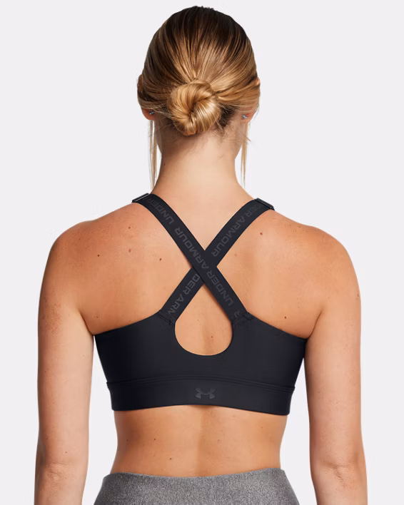 UA Infinity 2.0 High Zip Women's Sports Bra