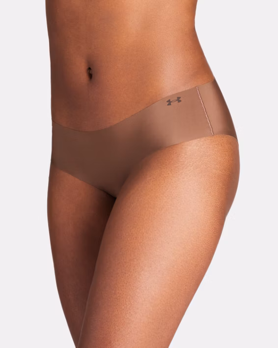 UA Pure Stretch Women's 3-Pack No Show Hipster