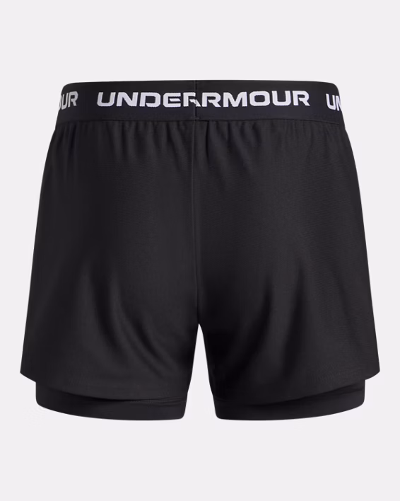 UA Tech™ Play Up Girls' 2-in-1 Shorts