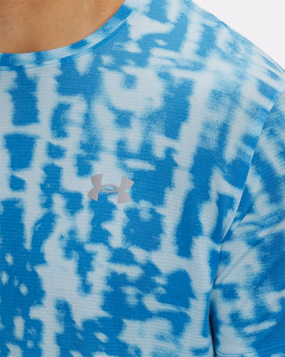 UA Launch Printed Men's Short Sleeve