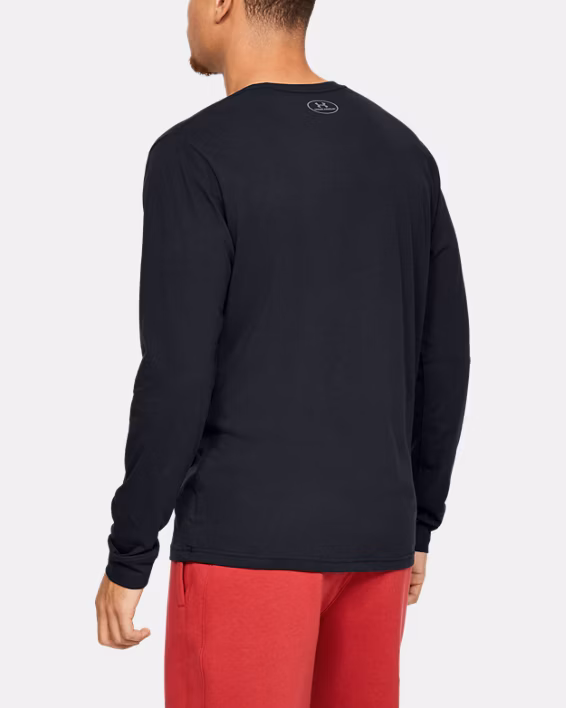 UA Left Chest Men's Long Sleeve