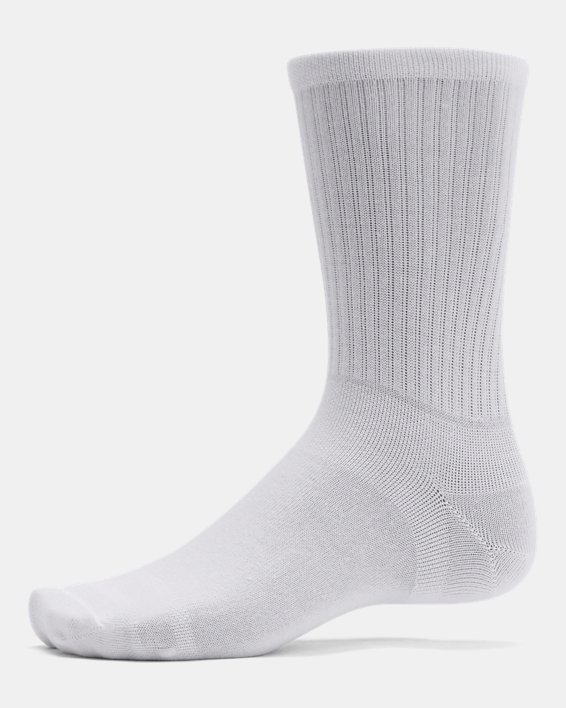 UA Essential Unisex 6-Pack Crew Socks