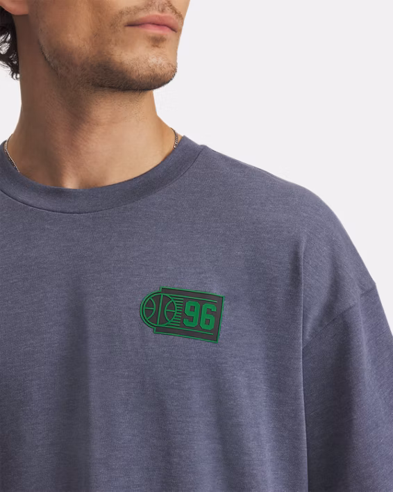 UA Heavyweight Hoops Courtside Men's Short Sleeve