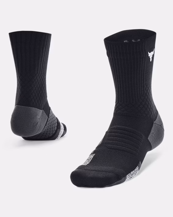 Project Rock ArmourDry™ Playmaker Unisex Mid-Crew Socks