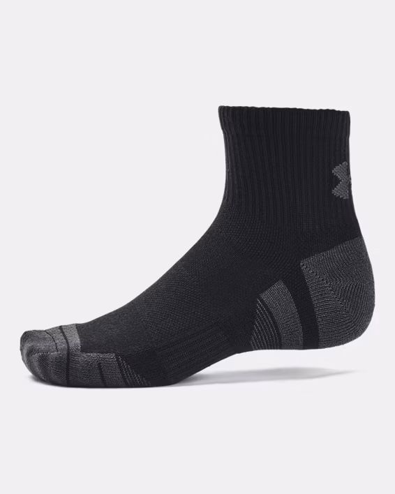UA Performance Tech Unisex 3-Pack Quarter Socks