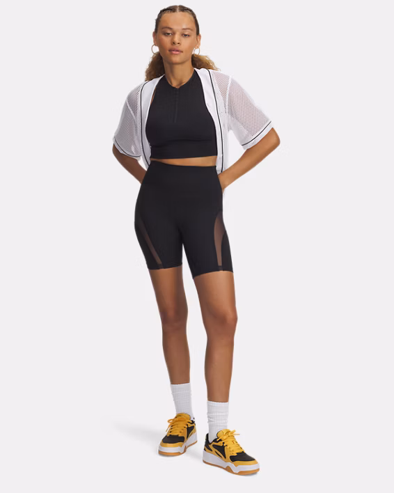 UA Meridian Mesh Women's 18 cm Shorts